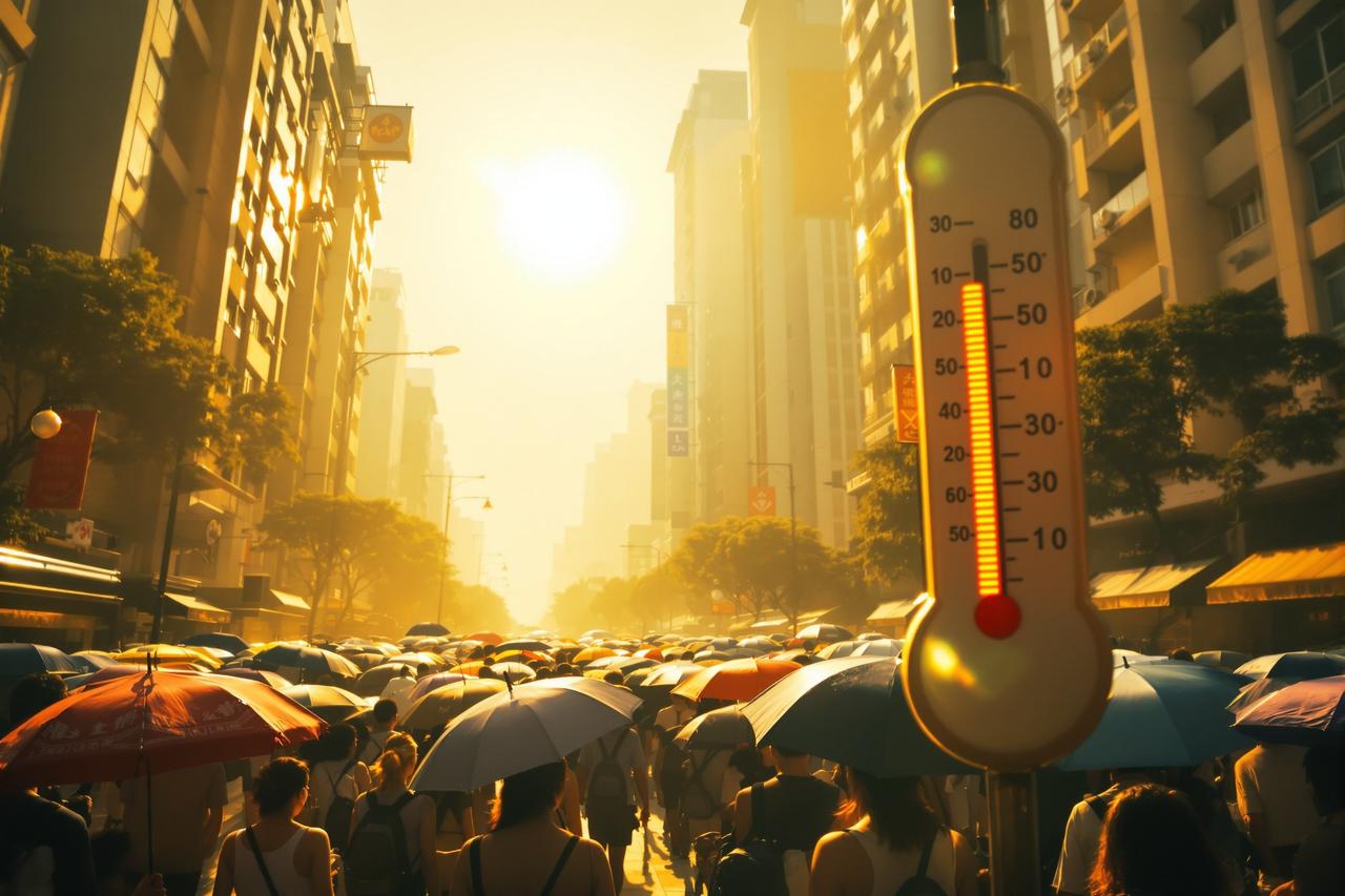多地高温突破历史极值 - 黑脸料网社会热点配图